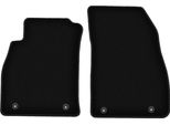 Wielganizator Tappetini Anteriori In Velluto Per Saab 9-5 Ii Ng (2010-2012, Berlina, Station Wagon, Liftback, Hatchback) Neri, Set 2 Pz, Con Fissaggi