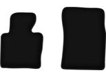 Wielganizator Tappetini Anteriori In Velluto Per Range Rover Iii L322 (2001-2012, Suv) Neri, Set 2 Pz, Con Fissaggi
