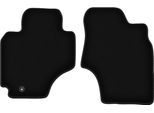 Wielganizator Tappetini Anteriori In Velluto Per Toyota RAV4 Ii (2000-2003, 3 Porte Prima Del Restyling) Neri, Set 2 Pz, Con Fissaggi