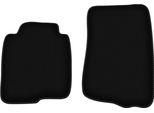 Wielganizator Tappetini Anteriori In Velluto Per Volvo 240 / 260 (1974-1993, Station Wagon, Berlina) Neri, Set 2 Pz, Con Fissaggi