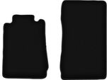Wielganizator Tappetini Anteriori In Velluto Per Mercedes Slk R170 (1996-2004, Cabriolet) Neri, Set 2 Pz, Con Fissaggi