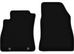 Wielganizator Tappetini Anteriori In Velluto Per Nissan Pulsar C13 (2014-, Hatchback) Neri, Set 2 Pz, Con Fissaggi