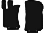 Wielganizator Tappetini Anteriori In Velluto Per Mercedes R251 / V251 (2005-2013, 7 Persone) Neri, Set 2 Pz, Con Fissaggi