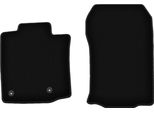 Wielganizator Tappetini Anteriori In Velluto Per Toyota Land Cruiser J150 (2009-, Fuoristrada) Neri, Set 2 Pz, Con Fissaggi