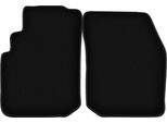 Wielganizator Tappetini Anteriori In Velluto Per Nissan Primera P10 (1990-1998, Station Wagon, Liftback, Berlina) Neri, Set 2 Pz, Con Fissaggi
