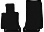 Wielganizator Tappetini Anteriori In Velluto Per Mercedes E W213 (2015-, Berlina, Station Wagon, Liftback, Coupé) Neri, Set 2 Pz, Con Fissaggi