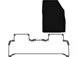 Wielganizator Tappetini Anteriori In Velluto Per Renault Scenic Iii (2009-2016, Minivan) Neri, Set 2 Pz, Con Fissaggi