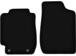 Wielganizator Tappetini Anteriori In Velluto Per Toyota Corolla E10 (1992-1997, Hatchback, Station Wagon, Berlina) Neri, Set 2 Pz, Con Fissaggi