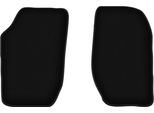 Wielganizator Tappetini Anteriori In Velluto Per Saab 900 I (1978-1993, 0) Neri, Set 2 Pz, Con Fissaggi