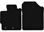 Wielganizator Tappetini Anteriori In Velluto Per Toyota Yaris Iv Hybrid (2020-, Hatchback) Neri, Set 2 Pz, Con Fissaggi