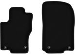 Wielganizator Tappetini Anteriori In Velluto Per Mercedes Gle W166 (2011-2015, Suv) Neri, Set 2 Pz, Con Fissaggi