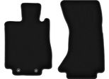 Wielganizator Tappetini Anteriori In Velluto Per Mercedes S W220 4Matic (1998-2005, Lunga) Neri, Set 2 Pz, Con Fissaggi