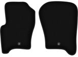 Wielganizator Tappetini Anteriori In Velluto Per Range Rover Sport I (2005-2012, Suv) Neri, Set 2 Pz, Con Fissaggi