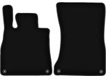 Wielganizator Tappetini Anteriori In Velluto Per Mercedes S W222 (2013-2020, Berlina) Neri, Set 2 Pz, Con Fissaggi
