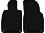 Wielganizator Tappetini Anteriori In Velluto Per Porsche 911 (Typ 991) (2010-2019, Coupé, Targa, Cabrio) Neri, Set 2 Pz, Con Fissaggi