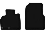 Wielganizator Tappetini Anteriori In Velluto Per Renault Espace Iv (2002-2012, 7 Persone) Neri, Set 2 Pz, Con Fissaggi