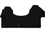 Wielganizator Tappetini Anteriori In Velluto Per Mercedes Sprinter Iii (2016-, Furgone) Neri, Set 2 Pz, Con Fissaggi