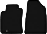 Wielganizator Tappetini Anteriori In Velluto Per Toyota Camry Iv (1994-1998, Berlina) Neri, Set 2 Pz, Con Fissaggi