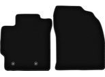 Wielganizator Tappetini Anteriori In Velluto Per Toyota Corolla E16 (2013-2019, Berlina, Hatchback) Neri, Set 2 Pz, Con Fissaggi