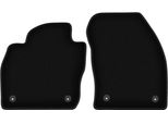 Wielganizator Tappetini Anteriori In Velluto Per Volkswagen T-Cross (2019-, Crossover) Neri, Set 2 Pz, Con Fissaggi