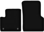 Wielganizator Tappetini Anteriori In Velluto Per Renault Espace Iii (1996-2002, Minivan) Neri, Set 2 Pz, Con Fissaggi