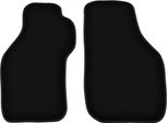 Wielganizator Tappetini Anteriori In Velluto Per Mitsubishi Eclipse Iii (1999-2006, Coupé) Neri, Set 2 Pz, Con Fissaggi