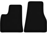 Wielganizator Tappetini Anteriori In Velluto Per Tesla Model S Ii (2016-, Berlina) Neri, Set 2 Pz, Con Fissaggi