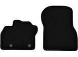 Wielganizator Tappetini Anteriori In Velluto Per Renault Zoe Ii (2018-, Hatchback) Neri, Set 2 Pz, Con Fissaggi