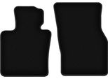 Wielganizator Tappetini Anteriori In Velluto Per Mini Cooper F55 (2014-, 5 Porte) Neri, Set 2 Pz, Con Fissaggi