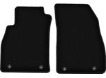Wielganizator Tappetini Anteriori In Velluto Per Opel Insignia A Fl (2013-2017, Berlina, Liftback, Station Wagon) Neri, Set 2 Pz, Con Fissaggi