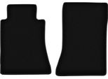 Wielganizator Tappetini Anteriori In Velluto Per Mercedes E W124 (1984-1997, Coupé) Neri, Set 2 Pz, Con Fissaggi