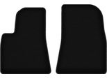 Wielganizator Tappetini Anteriori In Velluto Per Tesla Model 3 (2017-, Berlina) Neri, Set 2 Pz, Con Fissaggi