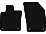 Wielganizator Tappetini Anteriori In Velluto Per Volvo S60 Iii (2019-, Berlina) Neri, Set 2 Pz, Con Fissaggi