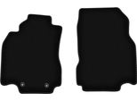 Wielganizator Tappetini Anteriori In Velluto Per Nissan Cube Z12 (2008-2011, Keicar) Neri, Set 2 Pz, Con Fissaggi