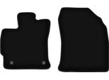 Wielganizator Tappetini Anteriori In Velluto Per Toyota Prius Iii Plus (2011-, 7 Persone) Neri, Set 2 Pz, Con Fissaggi