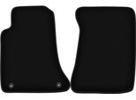 Wielganizator Tappetini Anteriori In Velluto Per Opel Omega A (1986-1994, Berlina, Station Wagon) Neri, Set 2 Pz, Con Fissaggi