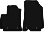 Wielganizator Tappetini Anteriori In Velluto Per Renault Arkana (2021-, Crossover) Neri, Set 2 Pz, Con Fissaggi