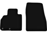 Wielganizator Tappetini Anteriori In Velluto Per Renault Espace (2015-, Initiale) Neri, Set 2 Pz, Con Fissaggi