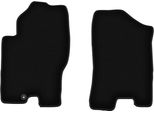 Wielganizator Tappetini Anteriori In Velluto Per Nissan Pathfinder (2005-2010, 5 Posti (Pre-Restyling)) Neri, Set 2 Pz, Con Fissaggi