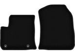 Wielganizator Tappetini Anteriori In Velluto Per Peugeot E-208 Ii (2019-, Hatchback) Neri, Set 2 Pz, Con Fissaggi