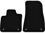 Wielganizator Tappetini Anteriori In Velluto Per Volvo XC40 Electric (2020-, Crossover) Neri, Set 2 Pz, Con Fissaggi