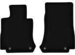 Wielganizator Tappetini Anteriori In Velluto Per Mercedes Eqc N293 (2019-, Suv) Neri, Set 2 Pz, Con Fissaggi