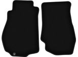 Wielganizator Tappetini Anteriori In Velluto Per Nissan 350Z (2003-2009, Coupé) Neri, Set 2 Pz, Con Fissaggi
