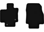 Wielganizator Tappetini Anteriori In Velluto Per Toyota Highlander Iv (2021-, Suv) Neri, Set 2 Pz, Con Fissaggi