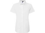 Premier - Camicia Formale "Supreme"" Da Donna A Maniche Corte PC7795 (Xxs) (Bianco)"