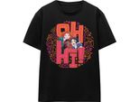 Disney Princess - Maglietta "Oh Hi!"" Per Uomo/Donna Unisex TV17100 (L) (Nero)"