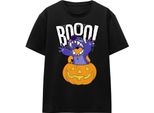 Lilo & Stitch - Maglietta "Laughing Pumpkin"" Per Uomo/Donna Unisex TV17150 (M) (Nero)"