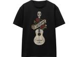 Coco - Maglietta "Recuerdame Famous Guitar"" Per Uomo/Donna Unisex TV17156 (L) (Nero)"