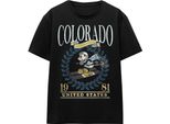 Disney - Maglietta "Colorado Ski"" Per Uomo/Donna Unisex TV17127 (S) (Nero)"