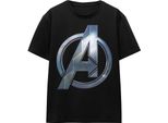 Black Panther: Wakanda Forever - Maglietta "Wakanda Avenger"" Per Uomo/Donna Unisex TV17333 (Xl) (Nero)"
